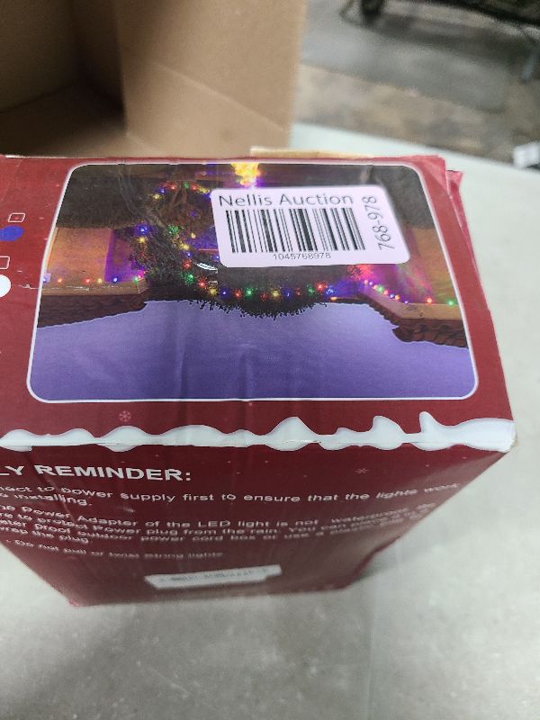 Photo 1 of 1500 LED Christmas Lights Outdoor Use, 492ft 8 Lighting Modes Fairy Lights for Outside, Christmas Tree Lights Outdoor IP44 Waterproof for Xmas Patio Yard Fence Deck Balcony Garden Decor Multicolor