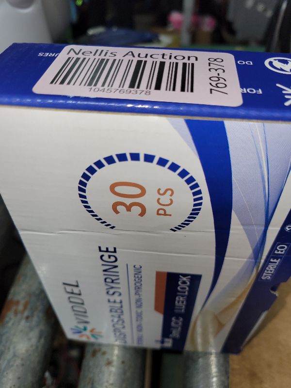 Photo 1 of 30pcs 3ml/cc 25G 1.5 inch Industrial Scientific Accessories, Refilling Liquid, Individually Wrapped