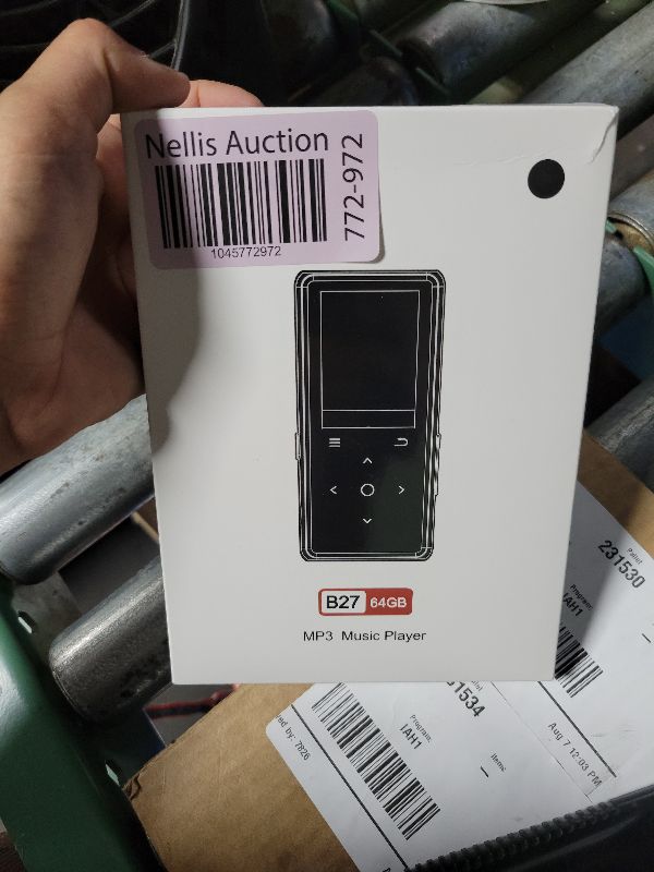 Photo 1 of 64GB MP3 Player with Bluetooth 5.2, AiMoonsa Music Player with Built-in HD Speaker, FM Radio, Voice Recorder, HiFi Sound, E-Book, Earphones Included