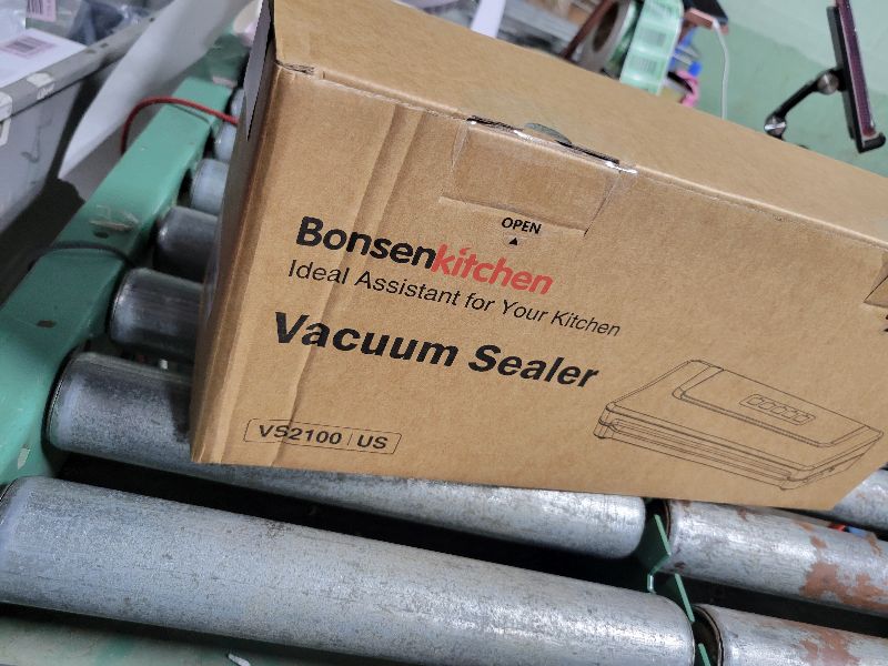 Photo 1 of [Updated 2025] Bonsenkitchen Vacuum Sealer Machine + 40 Vacuum Bags, Fast-Compact/Multi-Functional Food Vacuum Sealer with External Vacuum System, Silver