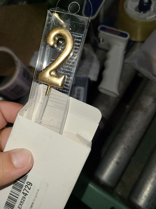 Photo 1 of 23rd & 32nd Birthday Candles, Champagne Gold Number 23 32 Candle for Cake, Happy Birthday Cake Topper Decoration for Birthday Anniversary Celebration Party Supplies