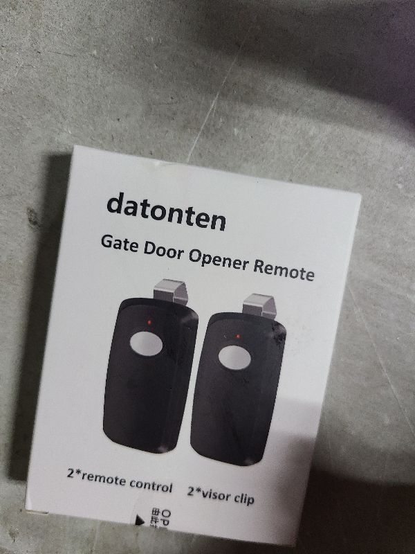 Photo 1 of 2 Replacement for Multicode Linear 3089 Garage Gate Door Opener Remote Transmitter,308911,MCS308911,10 dip Switch 300mhz,Black