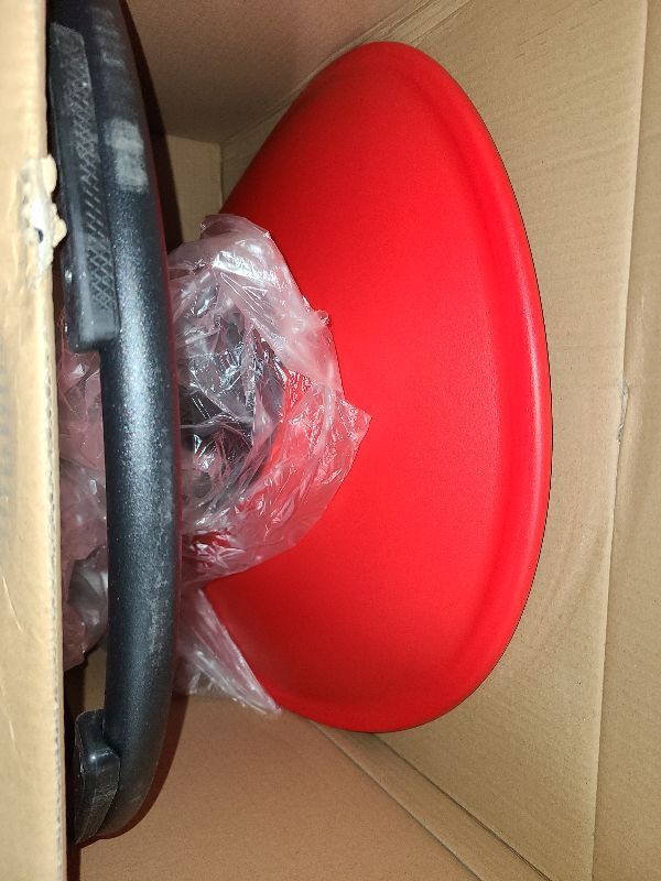 Photo 1 of  Kids Sensory Spinning Chair for Autism Ages 3+, Sit and Spin Swivel Chair for Kids with ADHD, Sensory Chairs for Autistic Children, Sensory Toys for Motion Sickness Relief, Balance Training (Red) 
