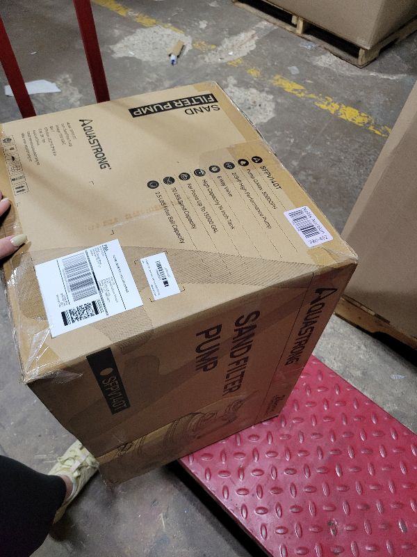 Photo 1 of AQUASTRONG 14in Sand Filter Pump for Above Ground Pool with Timer, 2/3 HP Pool Pumps Above Ground 3000 GPH for Pools up to 13000 GAL, Pool Filter with 6-Way Valve, Improved Circulation and Filtration