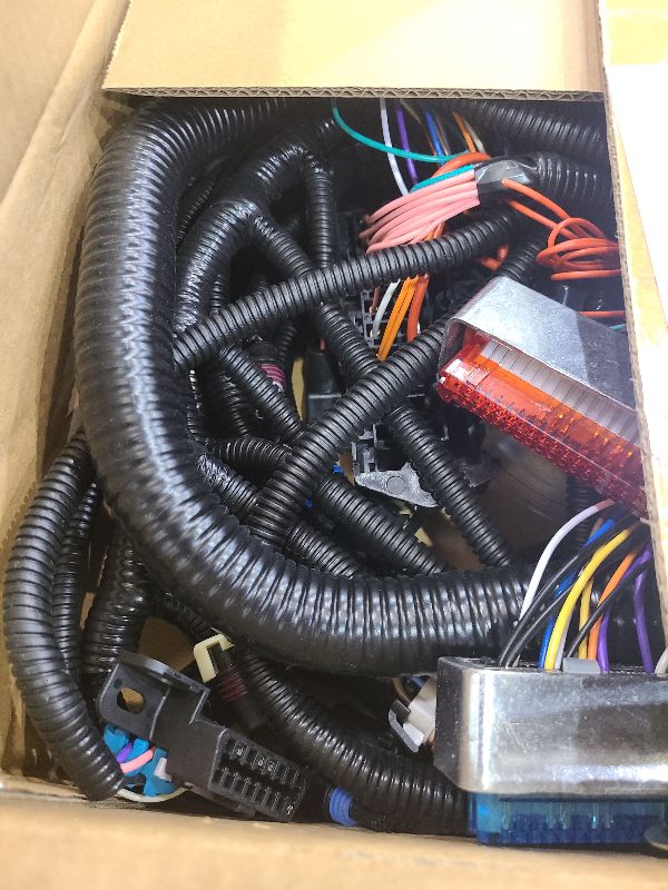 Photo 1 of 5.3 Wiring Harness ls Engine Wiring Harness Compatible with 1999-2006 DBC LS1 4.8 5.3 6.0 Vortec Drive by Cable 4L60E, with Wiring Guide Manual