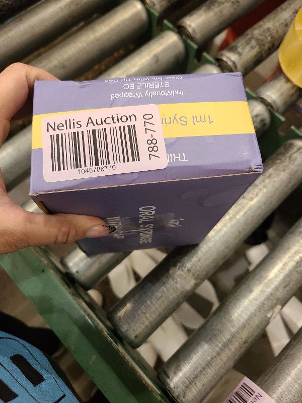 Photo 1 of 50 Pcs 1ml Syringes with Caps Oral Dispenser Individually Sterile Warpped for Medicine Dropper, Colostrum Collect Feeding Pets, Liquid