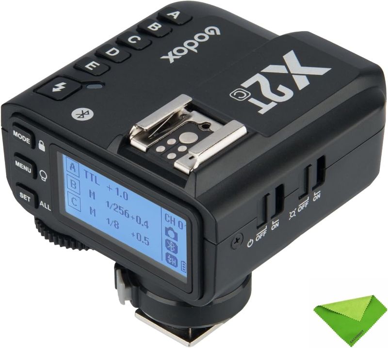 Photo 1 of  Godox X2T-C TTL Wireless Flash Trigger for Canon, 1/8000s HSS Bluetooth Connection Supports iOS/Android App Controller, TCM Function, 5 Separate Group Buttons, New Hotshoe Locking, New AF Assist Light 
