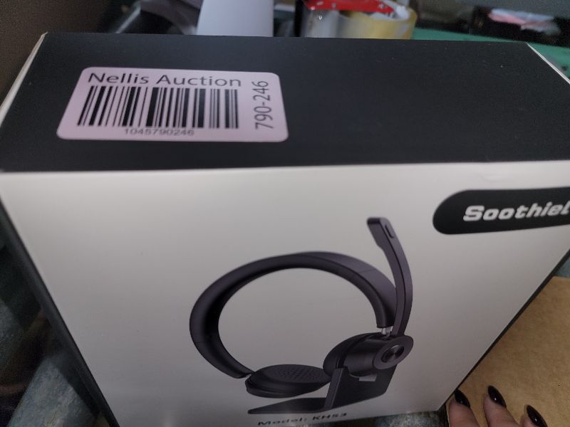 Photo 1 of (Upgraded Version) Wireless Headset, Bluetooth Headset with Noise Cancelling Microphone, Best Headphones with Mic Mute & USB Dongle for PC/Computer/Laptop/Cell Phones/Remote Work/Call Center