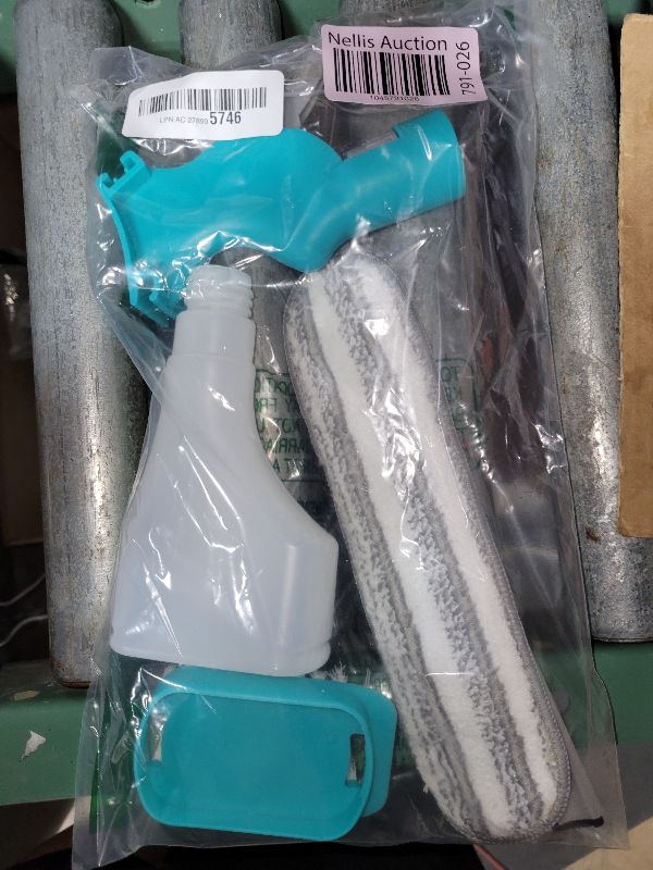 Photo 1 of 3 in 1 Window Cleaner, Spray Window Squeegee with Spray Bottle & Squeegee & Fabric Washer Head & Brush for Home Car Glass Cleaning