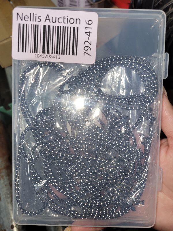 Photo 1 of 6 Pieces Pool Chlorine Floater Leash, Tether Floating Chlorine Dispenser to Pool Vacuum Hose Used to Protect Pool Chlorine Float from Collision Damage