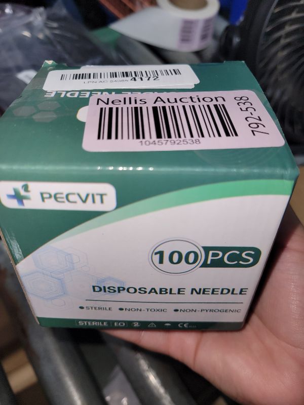 Photo 1 of 100Pack 32Ga 4mm(5/32inch) Needle Luer Lock Lab Dispensing Accessories for Measuring,Refilling Inks
