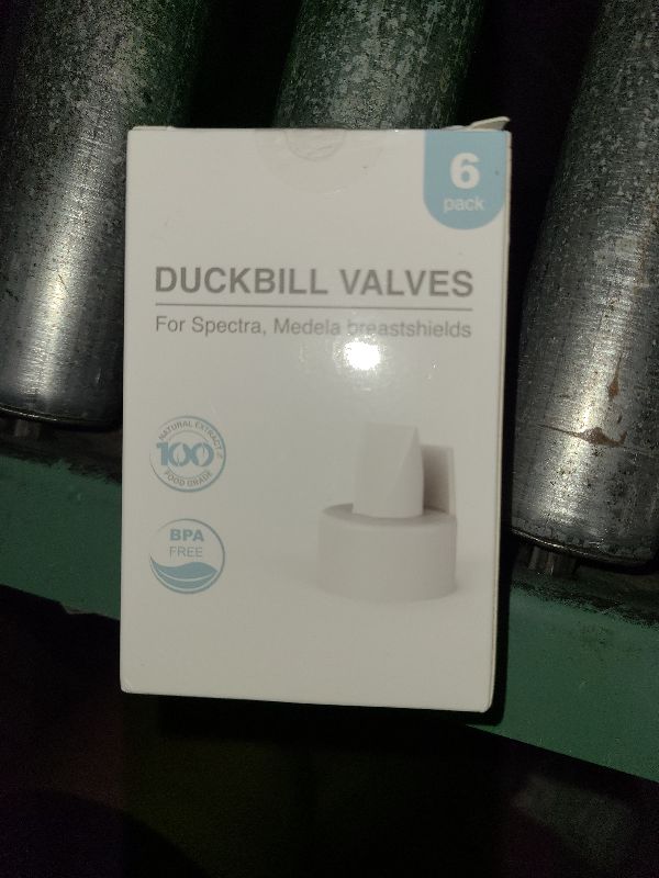 Photo 1 of [6-Count] Papablic Duckbill Valves for Spectra and Medela, Replaceable Duckbill Valves for Spectra S1 Spectra S2 valves and Medela Pump in Style, BPA/DEHP Free White