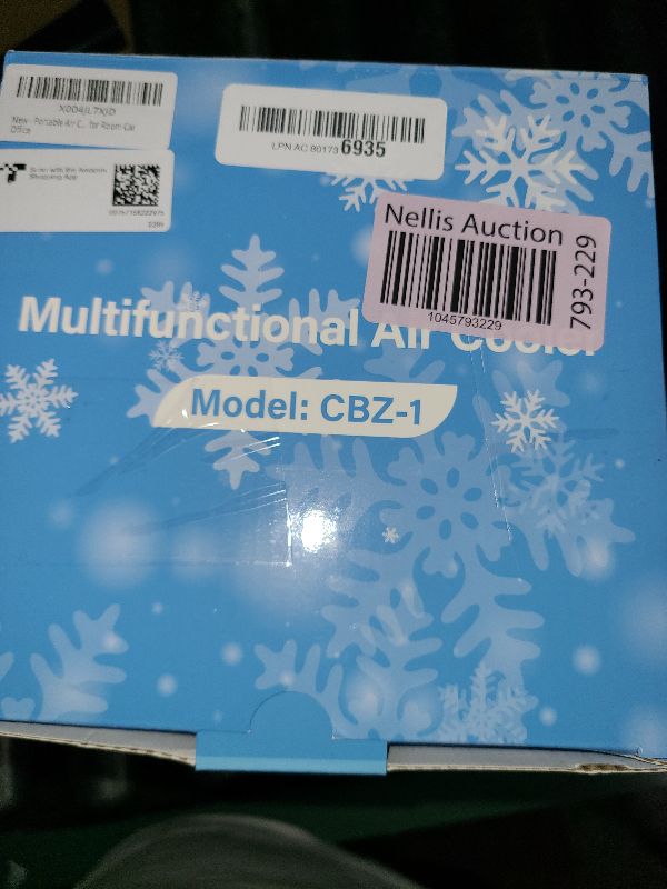 Photo 1 of  JYew Portable Air Conditioners Evaporative Mini Room Air Conditioners,Portable AC Unit Air Cooler with 4 in 1 Humidifier Fan Conditioner, AC Portable for Room with 120° Rotating Function 