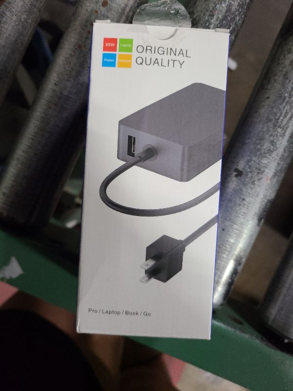 Photo 1 of 65W Surface Pro Laptop Charger for Microsoft Surface Pro 10, 9, 8, 7+, 7, 6, 5, 4, 3, X, Windows Surface Laptop 6, 5, 4, 3, 2, 1, Surface Go Tablet, Surface Book 3, 2, 1, Support 44W, 36W, LED, 10FT