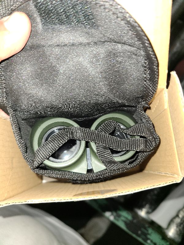 Photo 1 of 20X25 Compact Binoculars for Adults and Kids,Large Eyepiece Waterproof Binocular?Easy Focus Small Binoculars for Bird Watching,Hiking and Concert, Green