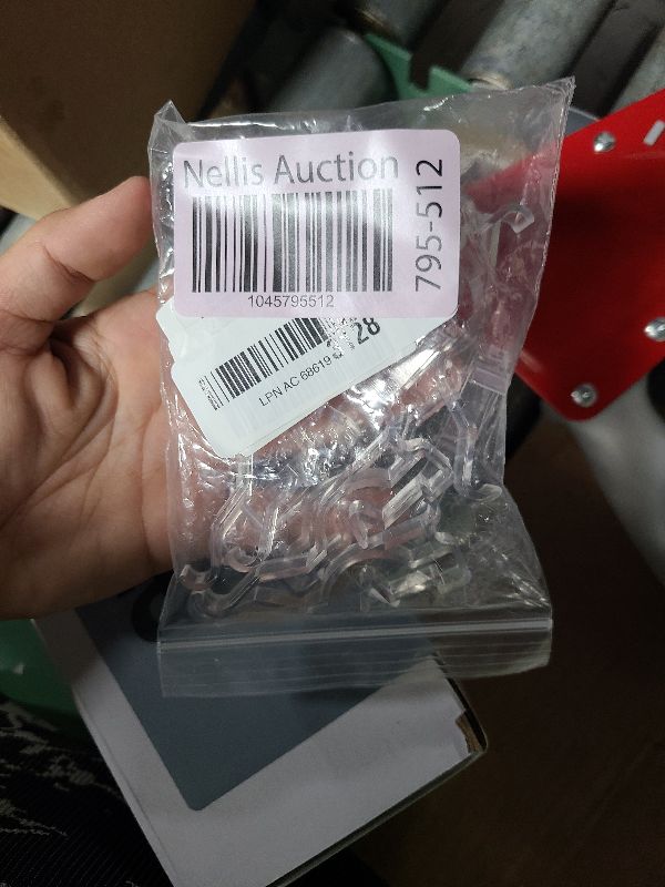 Photo 1 of 10pcs Clear Valance Clips for Window Blinds Secure Grip Blind Replacement Clips Versatile Plastic for Curtains Easy to Adjust for Home and Office Use