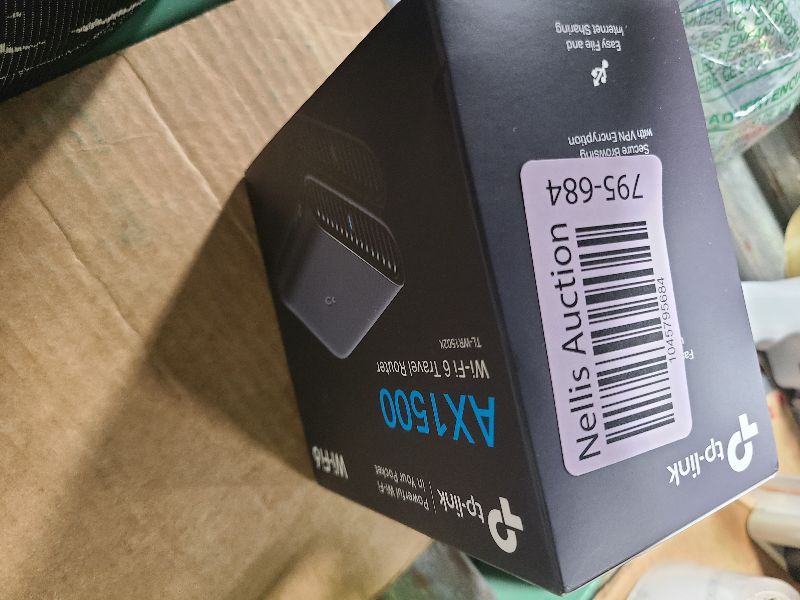 Photo 1 of TP-Link Ultra-Portable Wi-Fi 6 AX1500 Travel Router TL-WR1502X | Easy Public WiFi Sharing | Hotel/RV/Travel Approved | Phone WiFi Tether | USB C Powered | Multi-Mode | Tether App | Durable Design