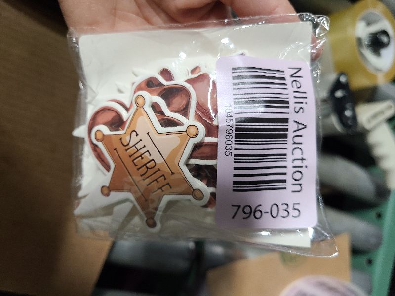 Photo 1 of 48pcs Cowboy Baby Shower Cupcake Toppers - My First Rodeo Decorations Boy, Little Western Birthday Party Cupcake Decorations, A Little Cowboy is On The Way !