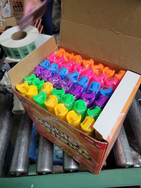 Photo 1 of 48PCS Bubble Wands for Kids,Bulk Bubble Wand for Kids Party Favor, Bubble Maker for Party Favor,Birthday,Goodie Bags, Wedding, Carnival Prizes, Summer Outdoor Toy Gifts, Assortment 6 Colors