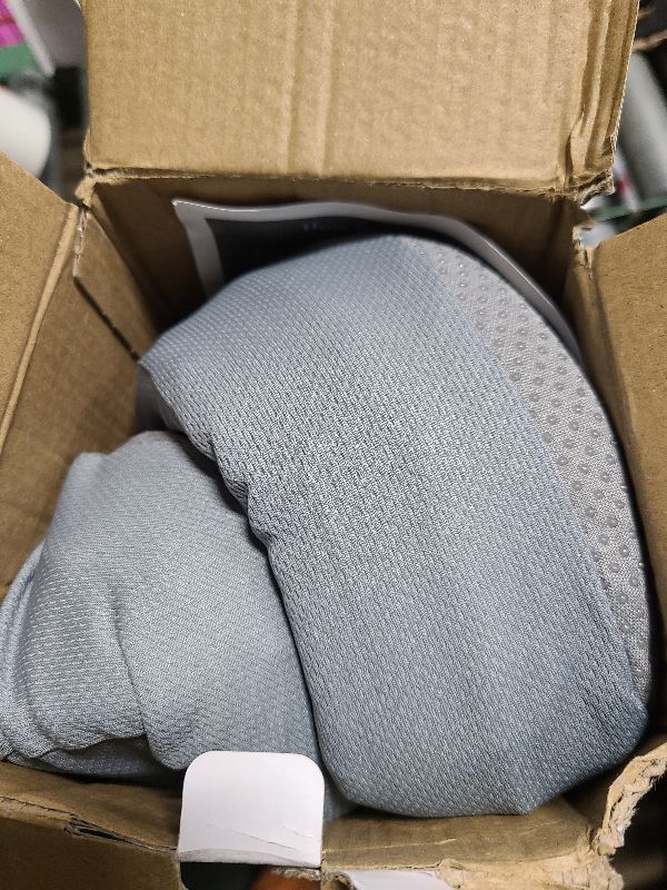 Photo 1 of 5 STARS UNITED Seat Cushion for Tailbone Pain Relief – Memory Foam Lifting Pillow for Coccyx, Hip, Hemorrhoid, Sciatica & Post-Surgery Recovery – Wheelchair, Car, Desk, Gaming & Office Chairs, L Gray