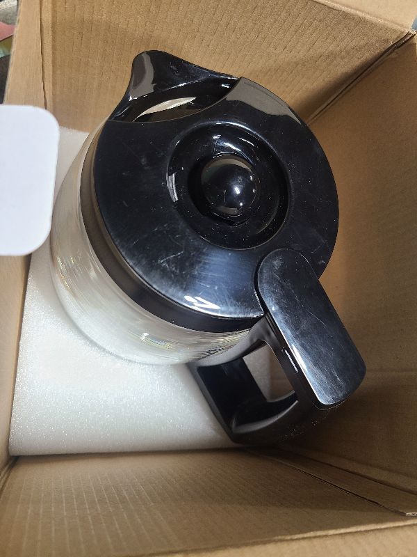 Photo 1 of 12-Cup Coffee Pot Replacement Compatible with Cuisinart Coffee Maker Models SS-12, SS-15, SS-16, DCC-1100BK, DCC-1200, DCC-2650, CHW-12P1, DGB-400, DGB-550BK, DGB-550BK1, DGB-625BC and DGB-700BC