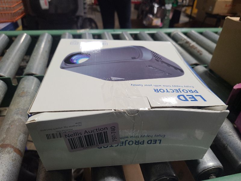 Photo 1 of Mini Projector, iTJQ Portable Projector 1080P Supported for Indoor Outdoor Movies, Phone Projector Compatible with iOS/ Android, Laptop, TV Stick/ PS5, USB/HDMI/Type-C