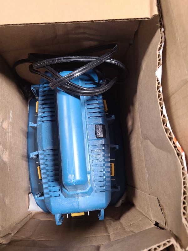 Photo 1 of ?6Port & Wall Hole? Replacement for Makita Battery Charger 18V Six Port Lithium-Ion Charger with Power Button,6 LED Indicators