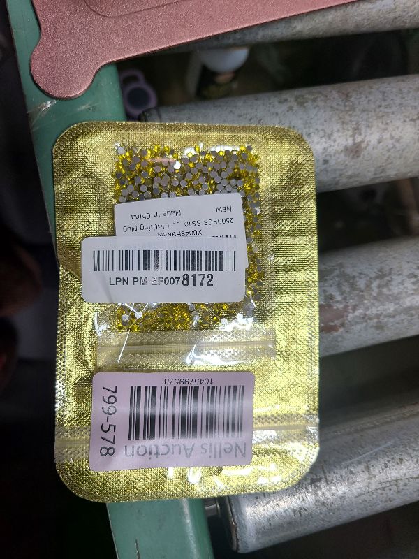 Photo 1 of 2500PCS SS10/2.8mm Crystal Rhinestones (Lemon Yellow), Bedazzling Flatback Glass Rhinestones for Crafting DIY Nail Art Makeup Decoration, Gems Diomand Charms for Tumbler Shoes Clothing Mug