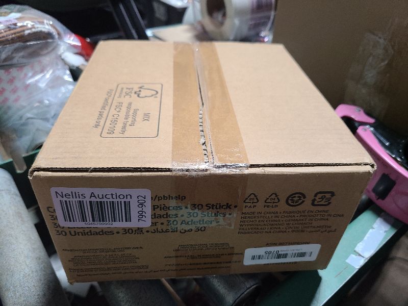 Photo 1 of Amazon Basics Male Dog Diapers, 30 Count, Small, Ultra Absorbent Disposable Wrap with Secure Fit, Leakproof and Comfortable