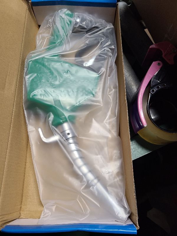 Photo 1 of 3/4" NPT Automatic Fuel Nozzle with Hook, Gas Pump Handle Fuel Nozzle with 3-speed Padlock (9-16 GPM) for Gasoline, Diesel, Biodiesel up to B20, E15 & Kerosene