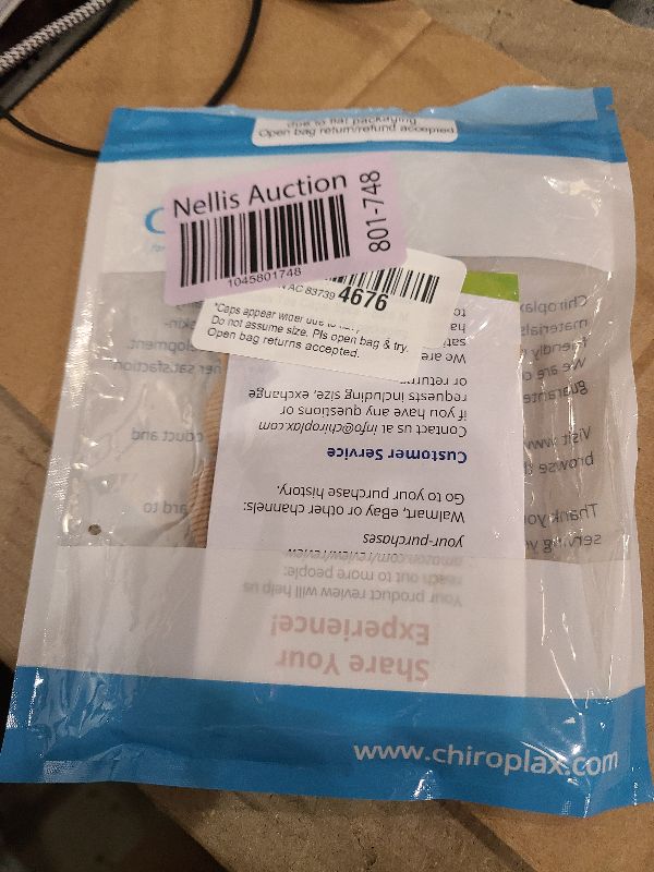 Photo 1 of **MISSING 1 **
Chiroplax Toe Caps Sleeves Cushions Protectors Tubes Fabric & Gel Lining Finger Toe Separator for Bunion, Hammer Toe, Callus, Corn, Blister (Medium, 5 Pack)