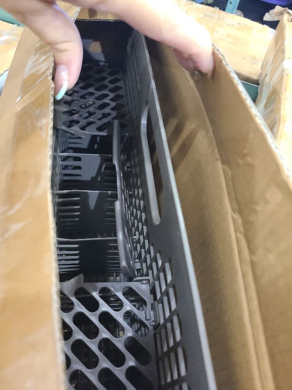 Photo 1 of ???? ???????? 8531233 WP8562043 Dishwasher Silverware Basket(19"x3.4"x9") by puxyblue - Compatible with WhirlPool KitchenAid GE KenMore Dishwasher Utensil Rack Basket - 3 YEARS EXCHANGE