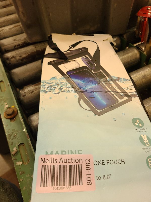 Photo 1 of 4 Pack 10.5“ Large Waterproof Phone Pouch - Underwater Clear Cell Holder - Universal Water Proof Dry Bag with Neck Lanyard for iPhone 16 Pro Max Samsung Galaxy with Heavy Case for Beach Swimming Pool