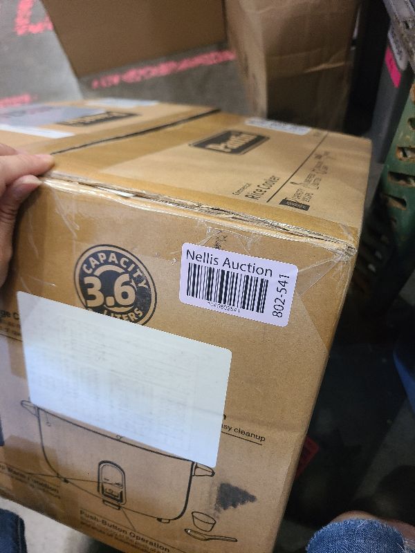 Photo 1 of Pantin Commercial Electric Rice Cooker – 20 Cups Raw / 40 Cups Cooked Capacity w/Measuring Cup & Scoop – High-Efficiency Large Rice Cooker Commercial Rice Cooker for Restaurants, Hotels and Catering