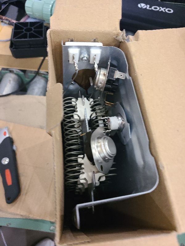 Photo 1 of 2025 UPGRADE 279838 Dryer Heating Element for Whirlpool Kenmore Roper Maytag Amana Admiral Dryer Heating Element Part Thermostat Thermal Fuse medx655dw1 500 600 70 80 Series Model 110 Dryer Part