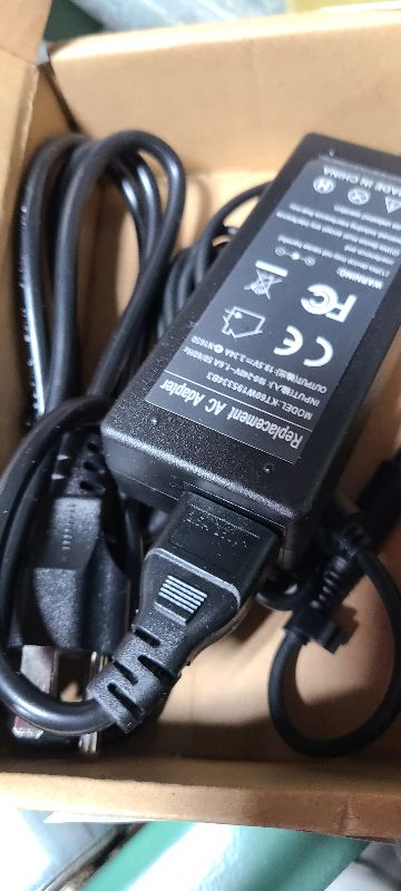 Photo 1 of 65W Charger Power Supply Adapter for Dell Chromebook 11 3180 3189 3120 3181 P22T P26T LA65NS2-01 PA-12 HA65NM130 06TM1C 09RN2C 6TM1C Y1H45 1XRN1 PA-1900-02D CB1C13 DA65NM111-00 928G4
