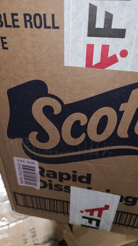 Photo 1 of (4 pack) Scott Rapid-Dissolving Toilet Paper for RVs & Boats, 12 Double Rolls