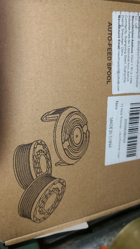 Photo 1 of 15 Pack Trimmer Spool Line for Worx,(WA0010)Replacement Trimmer Spool Line for Worx,Trimmer Line Refills 0.065 inch for Worx,Suitable for Worx String Trimmers(12 Pack Grass Trimmer Line,3 Trimmer Cap)