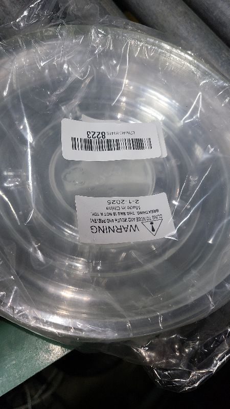 Photo 1 of 20 Packs 8 Inches Clear Plant Saucers for Indoor Outdoor Use Heavy Duty Plastic Plant Trays for Planter Bulk Flower Pot Drip Trays to Catch Water, 4 to 20 Inch, Round Transparent