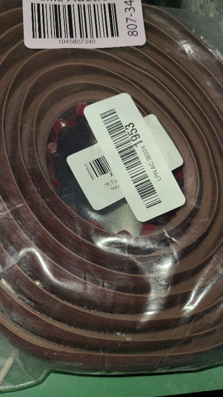 Photo 1 of 10Ft Floor Transition Strip Self Adhesive Carpet to Tile Floor Edging Trim PVC Threshold Strips, Peel and Stick Floor Joining Strip Suitable for Threshold Height Less Than 5mm (Red Wine)