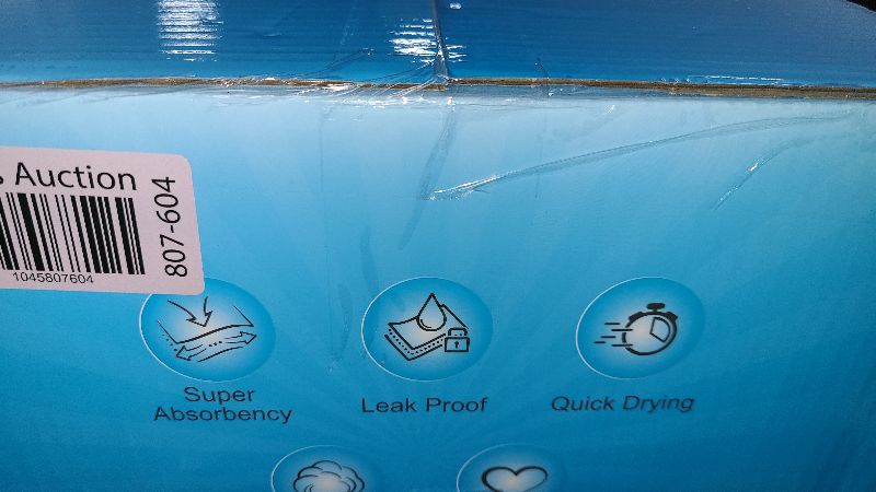 Photo 1 of 50 Count 30” x 36” Super Absorbency Disposable Underpads, Leakproof Quick Drying, Baby Puppy & Adults Bed Pads Disposable Adults, Dog Pee Pads Extra Large, XXL Incontinence Pads