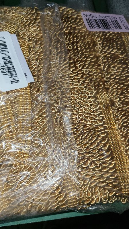Photo 1 of 11 Yards Bullion Fringe Trim,Tassel for Craft,Fabric Trim Lace Trim Upholstery Trim Ribbon Decorative Trim for Sewing Curtain Couch Pillow Cushion Shawl Dress Costume Embellishment (Gold)