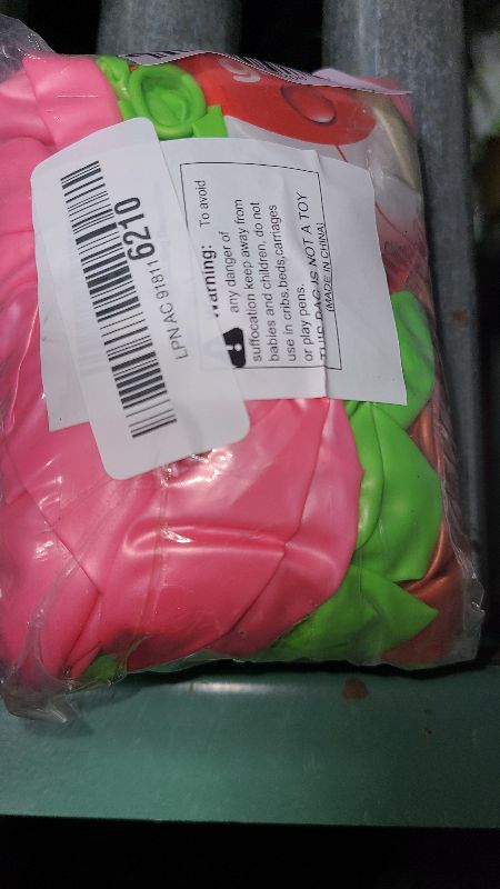 Photo 1 of 117Pcs Tropical Balloons Arch Garland Kit, Hot Pink Green Rose Gold Confetti Balloons Palm Leaves & 5Tools for Tropical Hawaii Aloha Luau Flamingo Theme Birthday Party Baby Shower Wedding Decorations