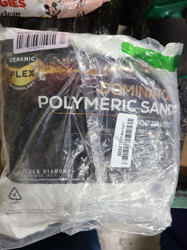 Photo 1 of 10 Pound Natural Ivory DOMINATOR Polymeric Sand with Revolutionary Ceramic Flex Technology for Stabilizing Paver Joints/Gaps, 1/8” up to 4”, Professional Grade Results