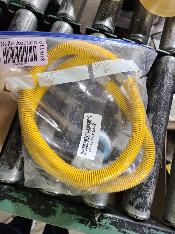Photo 1 of 48" Gas Dryer Hose Kit,Stainless Steel Stove Gas Line with Connector 1/2" MIP 1/2"FIP 3/4"MIP Fitting,5/8" OD(1/2" ID) Gas Connector Kit for Stove,Gas Stove, Dryer,Water Heater-by MIFLUS