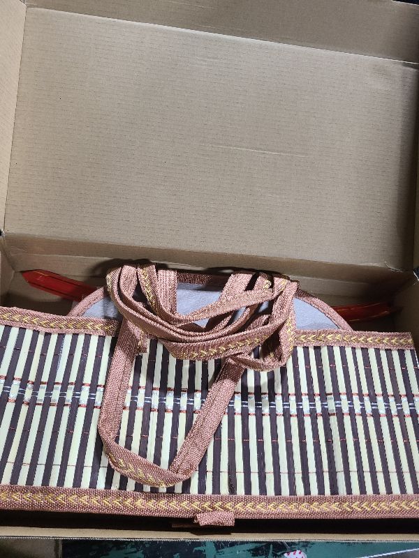 Photo 1 of 3 Set Baskets for Gifts Empty, Large Woven Bamboo Gift Basket Kit with Handles, Sturdy Empty Gift Baskets to Fill for Baby Shower, Birthday Party Wrapping Gift -3 Cellophane Wrap Bags,3 Gift Cards