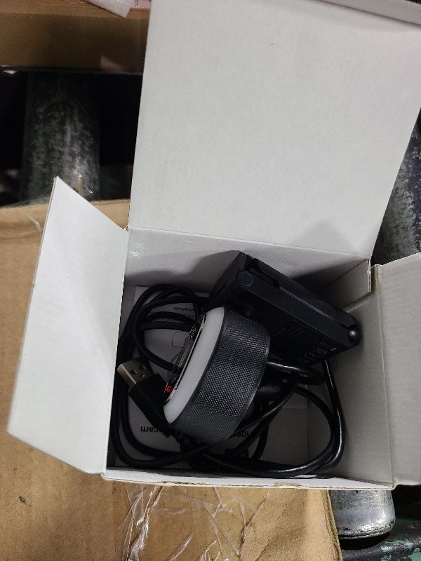 Photo 1 of NexiGo N680E 1080P Webcam with Ring Light, Privacy Cover and Dual Microphone, Advanced Auto-Focus, Adjustable Brightness, Streaming Web Camera for Zoom Skype Facetime, PC Mac Laptop Desktop