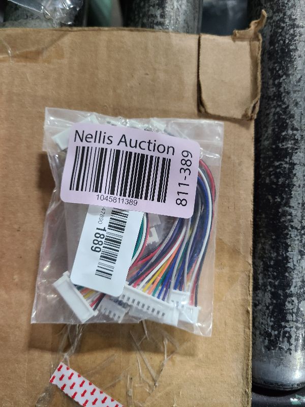 Photo 1 of 6 PCS 9 PIN JST XH Female Connector on Both Side - 100mm 1007 26 AWG & 12 PCS 9 PIN JST XH Male Connector