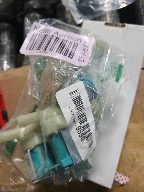 Photo 1 of 5220FR2075L (Cold), 5220FR2006H (Hot) Water inlet Valve Compatible with lg, kenmore Washer. Replacement Models:5221ER1003A 5221ER1003C5220FR2006L 5220FR20060 etc