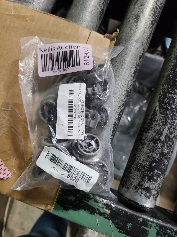 Photo 1 of 12 Pack 4581DD3003B Dishwasher Lower Rack Wheels Gray Dishwasher Rack Parts Dishrack Roller Assembly Repalcement for L-G Dishwasher Replaces 4581DD3003B 4581DD3003C PS12075858
